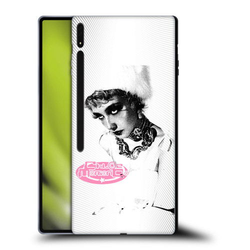 Chloe Moriondo Graphics Portrait Soft Gel Case for Samsung Galaxy Tab S8 Ultra