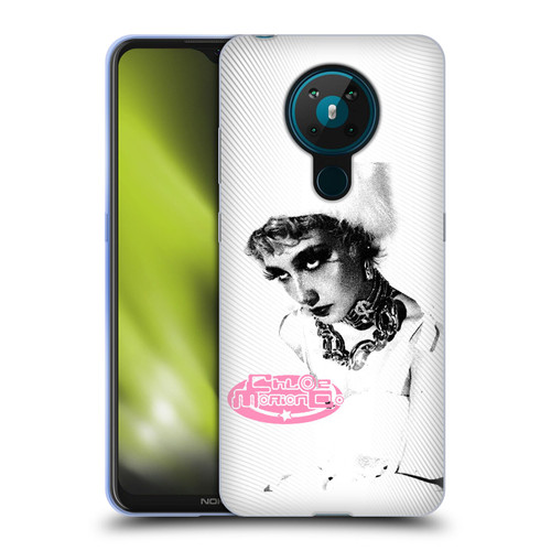 Chloe Moriondo Graphics Portrait Soft Gel Case for Nokia 5.3