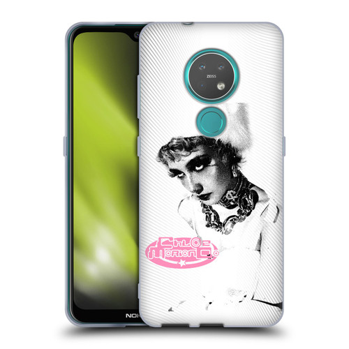 Chloe Moriondo Graphics Portrait Soft Gel Case for Nokia 6.2 / 7.2
