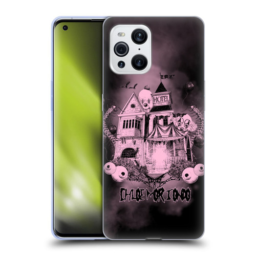Chloe Moriondo Graphics Hotel Soft Gel Case for OPPO Find X3 / Pro