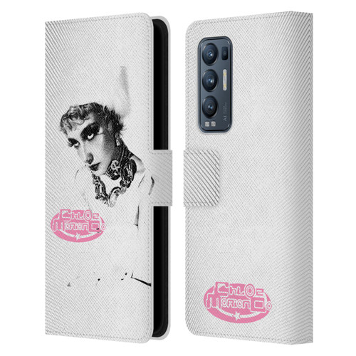 Chloe Moriondo Graphics Portrait Leather Book Wallet Case Cover For OPPO Find X3 Neo / Reno5 Pro+ 5G