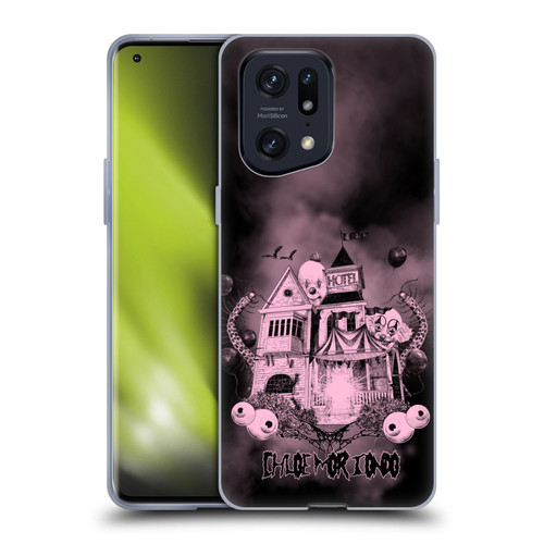Chloe Moriondo Graphics Hotel Soft Gel Case for OPPO Find X5 Pro
