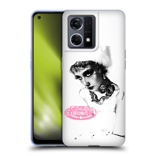 Chloe Moriondo Graphics Portrait Soft Gel Case for OPPO Reno8 4G