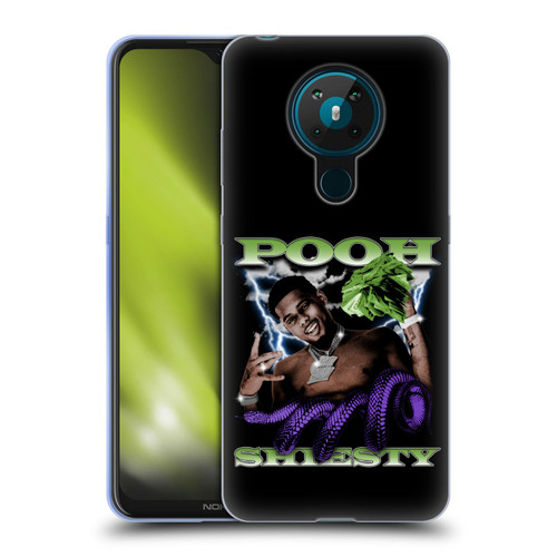 Pooh Shiesty Graphics Photo Soft Gel Case for Nokia 5.3