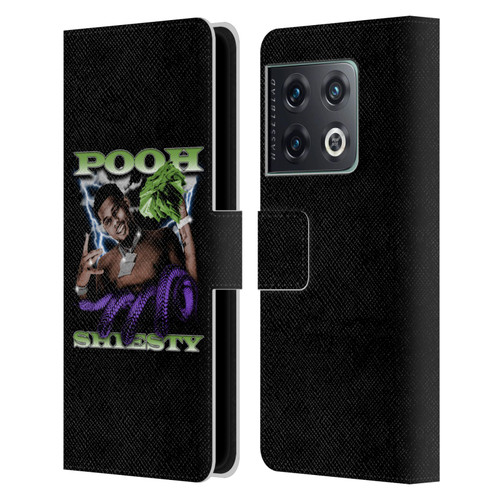 Pooh Shiesty Graphics Photo Leather Book Wallet Case Cover For OnePlus 10 Pro