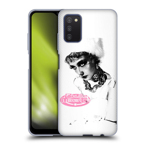 Chloe Moriondo Graphics Portrait Soft Gel Case for Samsung Galaxy A03s (2021)
