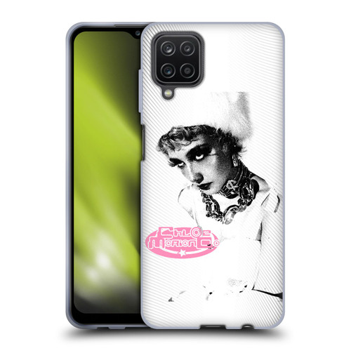Chloe Moriondo Graphics Portrait Soft Gel Case for Samsung Galaxy A12 (2020)