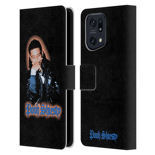 Pooh Shiesty Graphics Light Leather Book Wallet Case Cover For OPPO Find X5 Pro