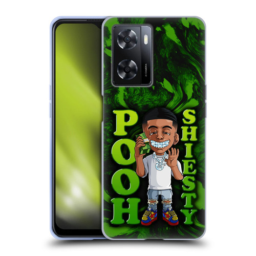 Pooh Shiesty Graphics Green Soft Gel Case for OPPO A57s