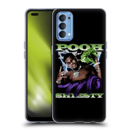 Pooh Shiesty Graphics Photo Soft Gel Case for OPPO Reno 4 5G