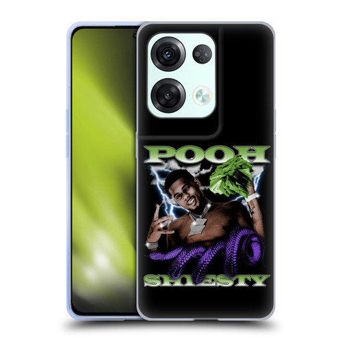 Pooh Shiesty Graphics Photo Soft Gel Case for OPPO Reno8 Pro