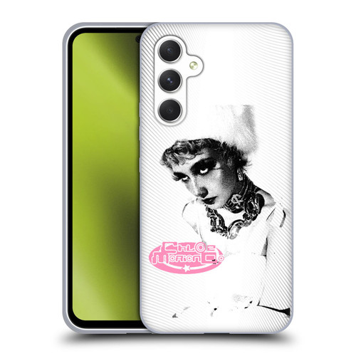 Chloe Moriondo Graphics Portrait Soft Gel Case for Samsung Galaxy A54 5G