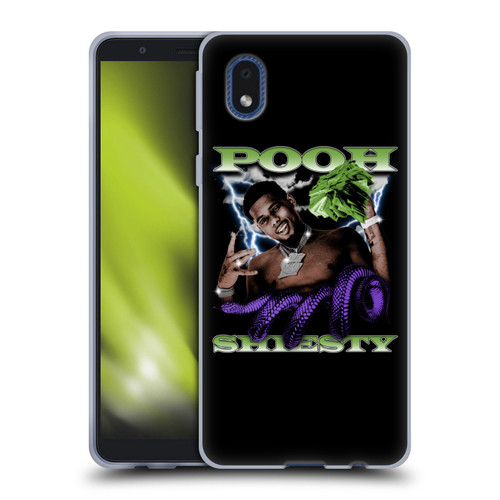 Pooh Shiesty Graphics Photo Soft Gel Case for Samsung Galaxy A01 Core (2020)