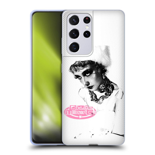 Chloe Moriondo Graphics Portrait Soft Gel Case for Samsung Galaxy S21 Ultra 5G