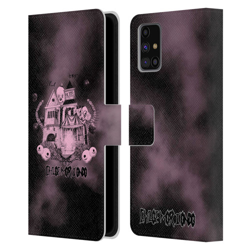 Chloe Moriondo Graphics Hotel Leather Book Wallet Case Cover For Samsung Galaxy M31s (2020)