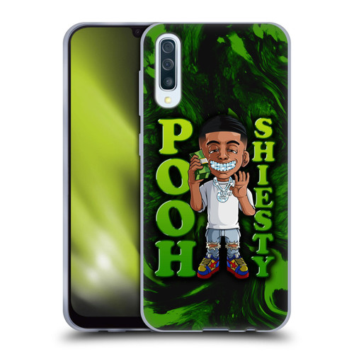 Pooh Shiesty Graphics Green Soft Gel Case for Samsung Galaxy A50/A30s (2019)