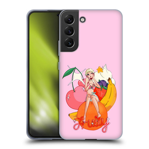 Chloe Moriondo Graphics Fruity Soft Gel Case for Samsung Galaxy S22+ 5G