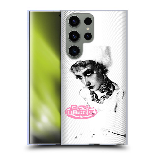 Chloe Moriondo Graphics Portrait Soft Gel Case for Samsung Galaxy S23 Ultra 5G