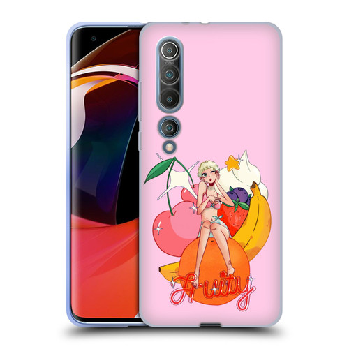 Chloe Moriondo Graphics Fruity Soft Gel Case for Xiaomi Mi 10 5G / Mi 10 Pro 5G