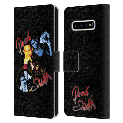 Pooh Shiesty Graphics Money Leather Book Wallet Case Cover For Samsung Galaxy S10+ / S10 Plus