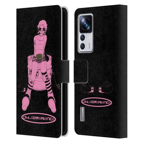 Chloe Moriondo Graphics Pink Leather Book Wallet Case Cover For Xiaomi 12T Pro