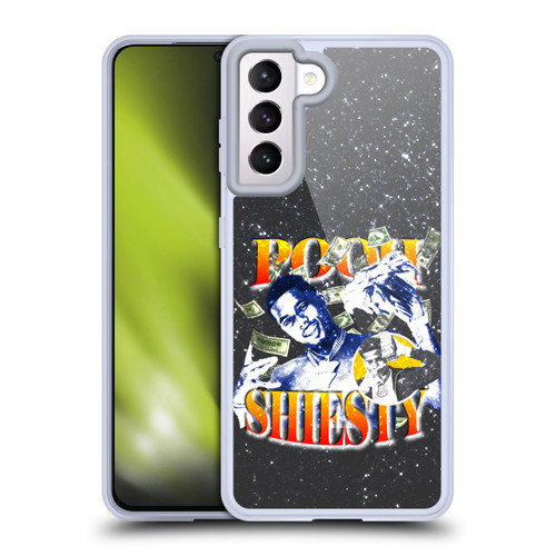Pooh Shiesty Graphics Art Soft Gel Case for Samsung Galaxy S21 5G