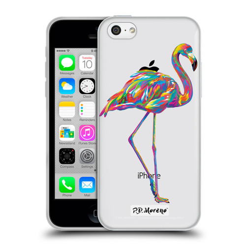 P.D. Moreno Animals Flamingo Soft Gel Case for Apple iPhone 5c