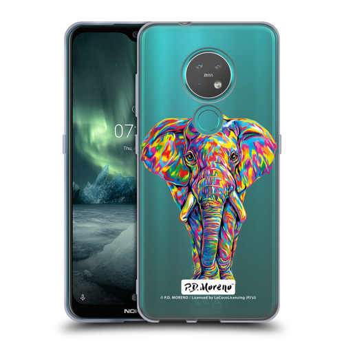 P.D. Moreno Animals Elephant Soft Gel Case for Nokia 6.2 / 7.2