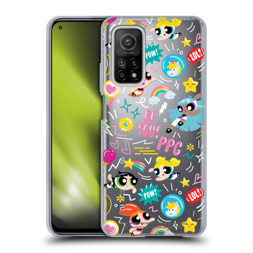The Powerpuff Girls Graphics Icons Soft Gel Case for Xiaomi Mi 10T 5G