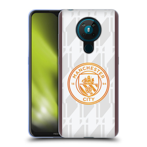 Manchester City Man City FC 2023/24 Badge Kit Away Soft Gel Case for Nokia 5.3