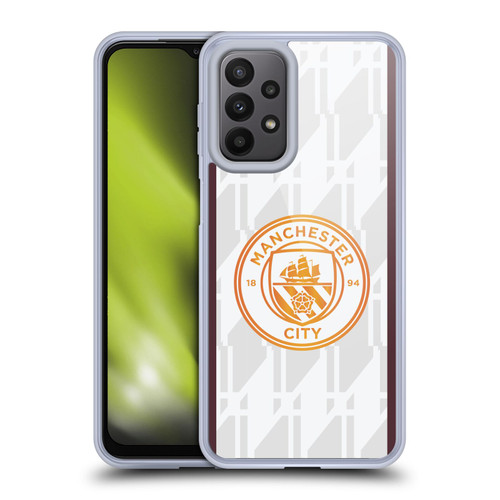 Manchester City Man City FC 2023/24 Badge Kit Away Soft Gel Case for Samsung Galaxy A23 / 5G (2022)