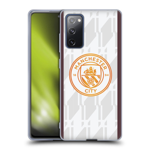 Manchester City Man City FC 2023/24 Badge Kit Away Soft Gel Case for Samsung Galaxy S20 FE / 5G