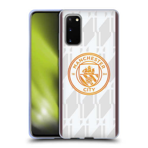Manchester City Man City FC 2023/24 Badge Kit Away Soft Gel Case for Samsung Galaxy S20 / S20 5G