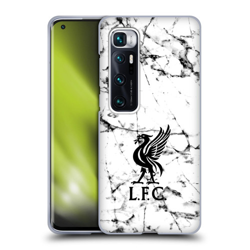 Liverpool Football Club Marble Black Liver Bird Soft Gel Case for Xiaomi Mi 10 Ultra 5G