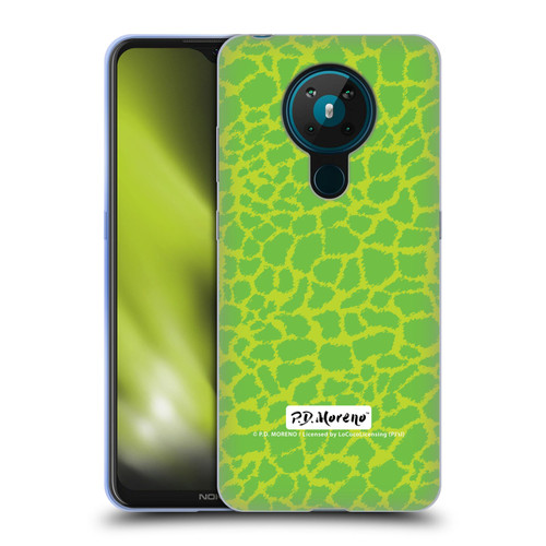 P.D. Moreno Patterns Lime Green Soft Gel Case for Nokia 5.3