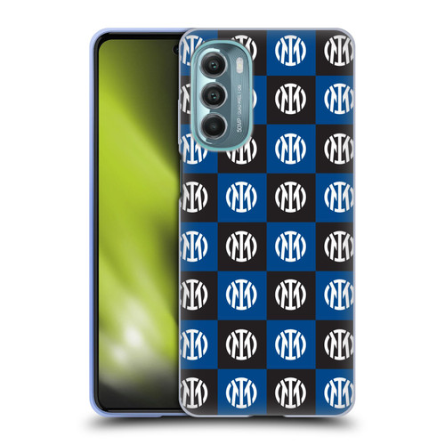 Fc Internazionale Milano Patterns Crest Soft Gel Case for Motorola Moto G Stylus 5G (2022)