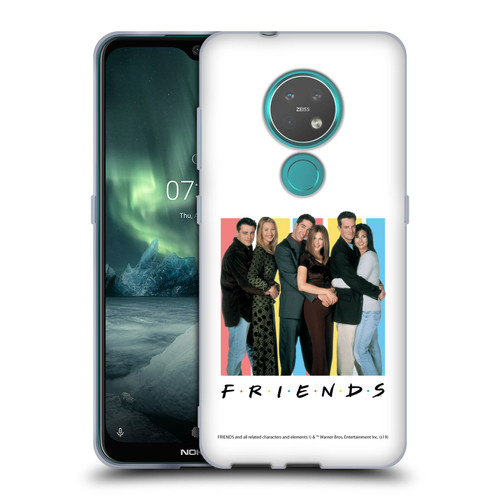 Friends TV Show Logos Cast Soft Gel Case for Nokia 6.2 / 7.2