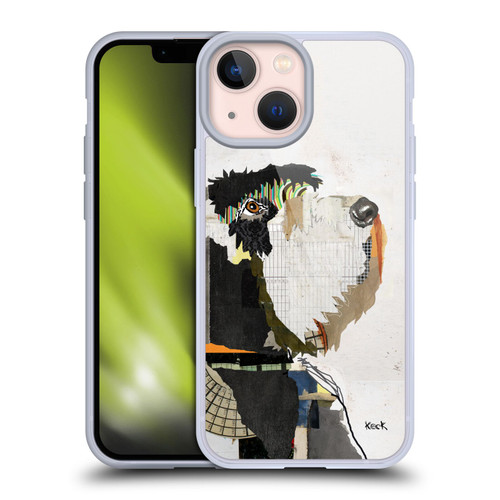 Michel Keck Dogs 2 Schnauzer Soft Gel Case for Apple iPhone 13 Mini