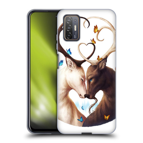 Jonas "JoJoesArt" Jödicke Wildlife Deer Soft Gel Case for HTC Desire 21 Pro 5G