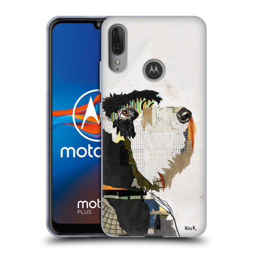 Michel Keck Dogs 2 Schnauzer Soft Gel Case for Motorola Moto E6 Plus