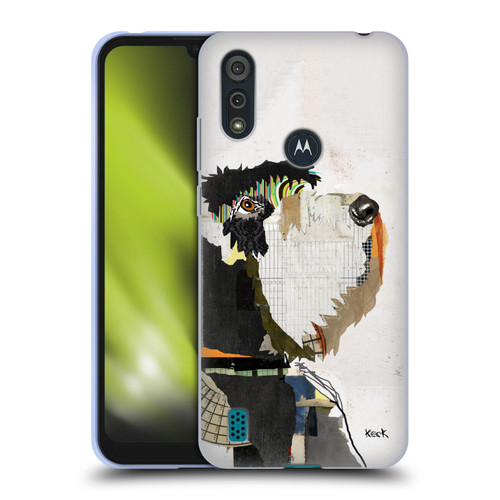 Michel Keck Dogs 2 Schnauzer Soft Gel Case for Motorola Moto E6s (2020)