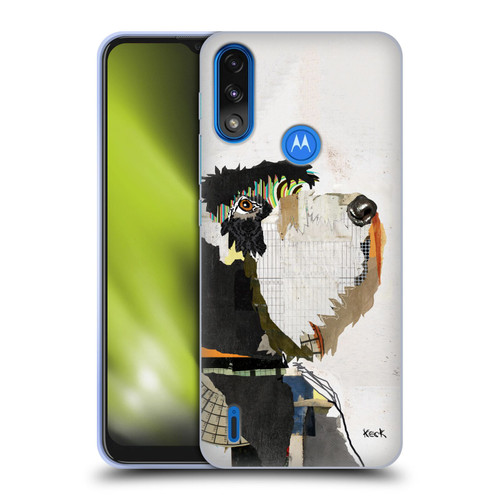 Michel Keck Dogs 2 Schnauzer Soft Gel Case for Motorola Moto E7 Power / Moto E7i Power