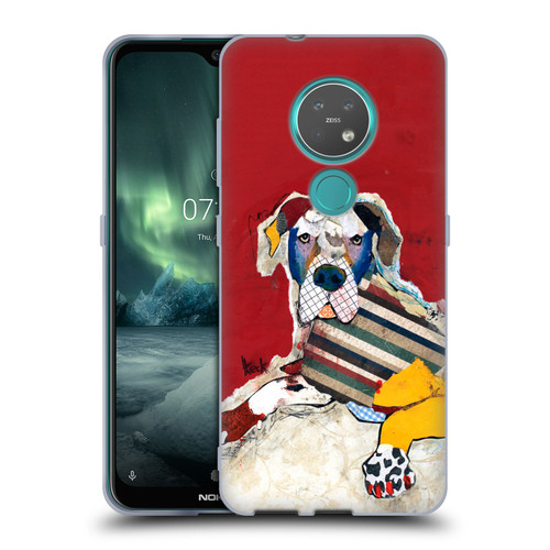 Michel Keck Dogs 2 Great Dane Soft Gel Case for Nokia 6.2 / 7.2