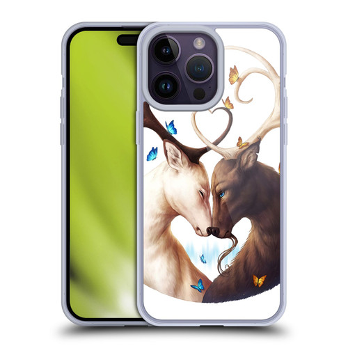 Jonas "JoJoesArt" Jödicke Wildlife Deer Soft Gel Case for Apple iPhone 14 Pro Max