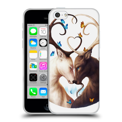 Jonas "JoJoesArt" Jödicke Wildlife Deer Soft Gel Case for Apple iPhone 5c