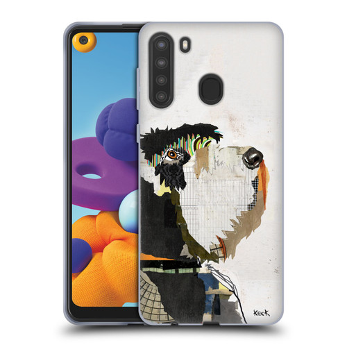 Michel Keck Dogs 2 Schnauzer Soft Gel Case for Samsung Galaxy A21 (2020)