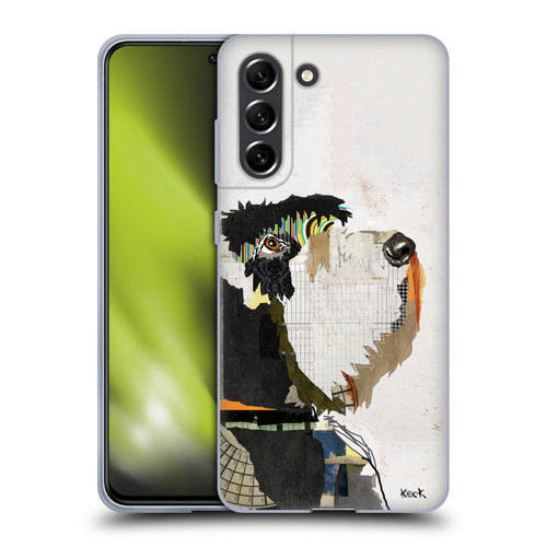 Michel Keck Dogs 2 Schnauzer Soft Gel Case for Samsung Galaxy S21 FE 5G