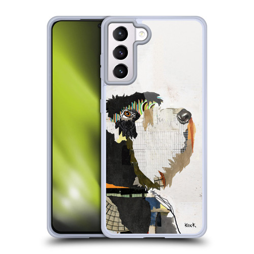 Michel Keck Dogs 2 Schnauzer Soft Gel Case for Samsung Galaxy S21+ 5G