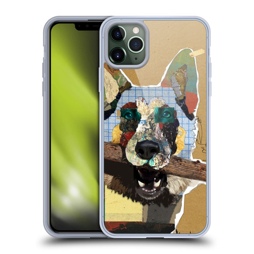 Michel Keck Dogs 3 German Shepherd Soft Gel Case for Apple iPhone 11 Pro Max