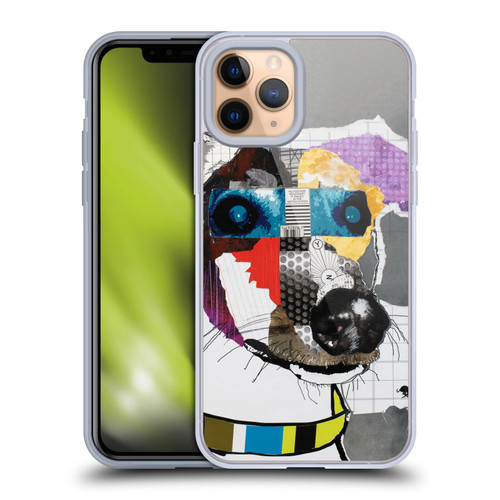 Michel Keck Dogs 3 Greyhound Soft Gel Case for Apple iPhone 11 Pro